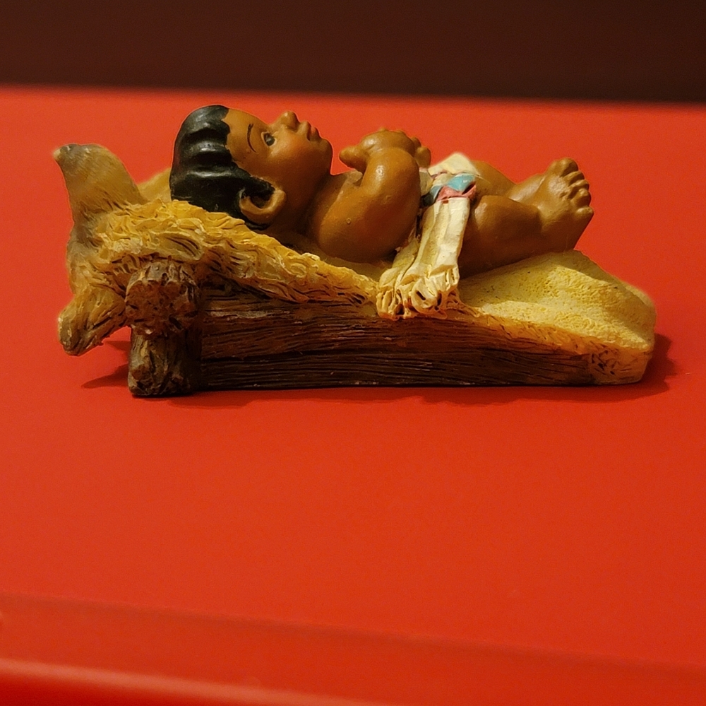 Aboriginal Nativity Scene. Vintage. EUC. - Picture 3 of 16